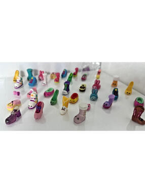 Shopkins Shoe Lot 37 Season 1/2 Fashion Vinyl Mini Figures Ultra Rare + Common E